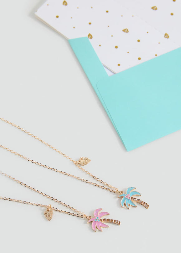 MANGO TPALMS 17001173-OR MANGO KIDS GIRL NECKLACE