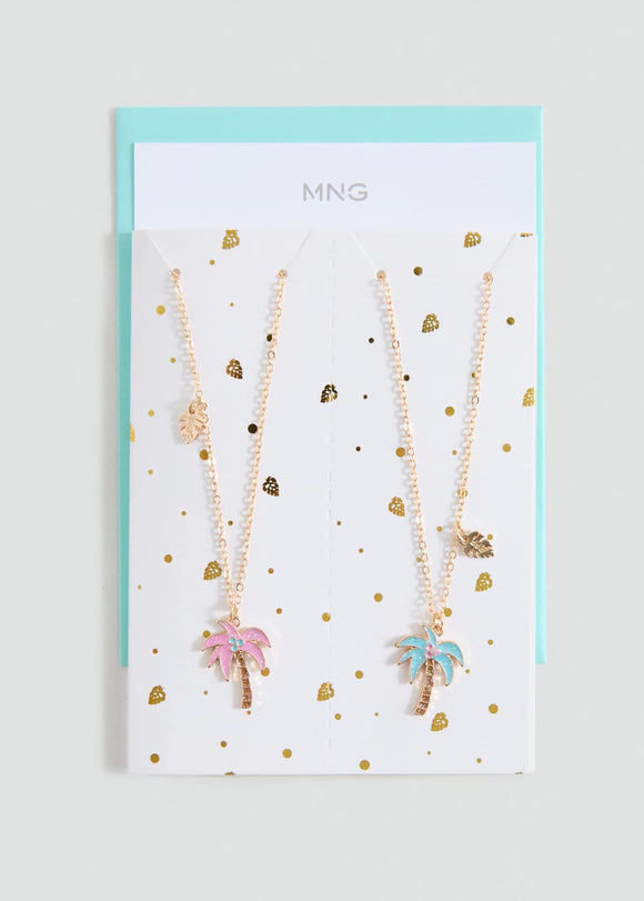 MANGO TPALMS 17001173-OR MANGO KIDS GIRL NECKLACE