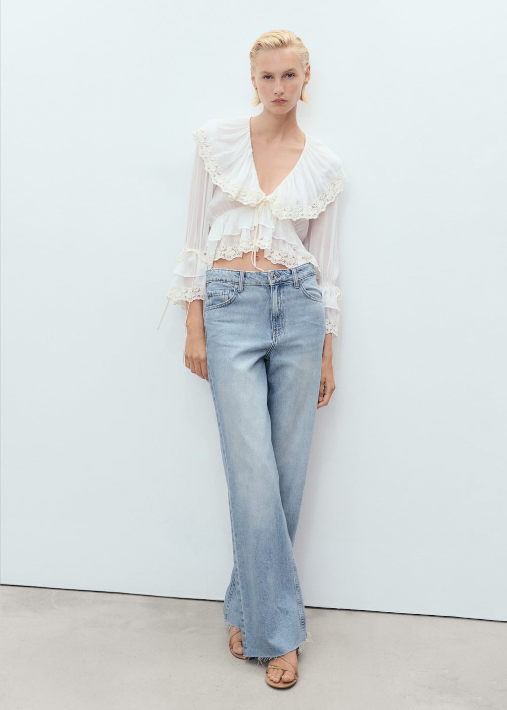 MANGO DANILA 17001207-TM MANGO WOMEN DENIM JEANS
