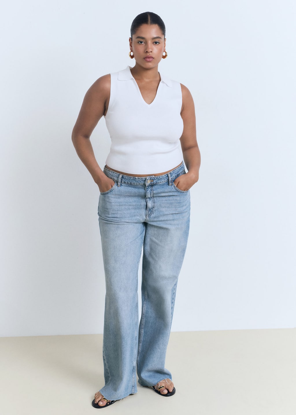 MANGO DANILA 17001207-TM MANGO WOMEN DENIM JEANS