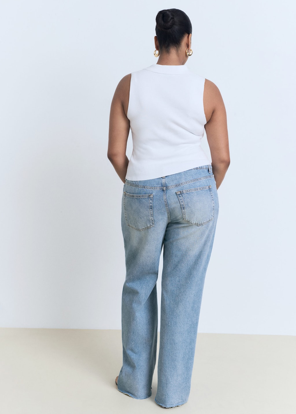 MANGO DANILA 17001207-TM MANGO WOMEN DENIM JEANS