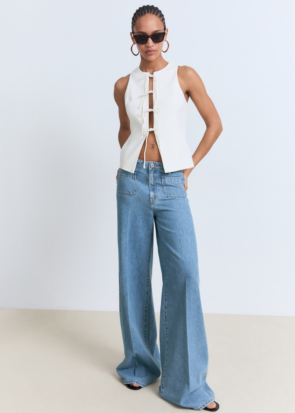 MANGO EMMA 17001208-TM MANGO WOMEN DENIM JEANS
