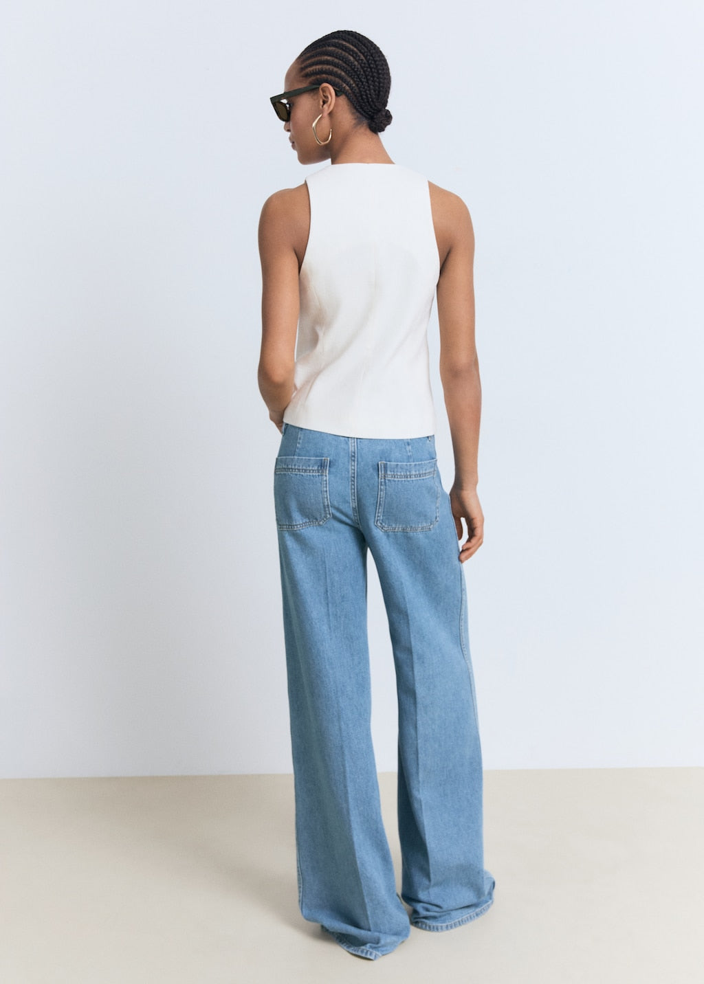 MANGO EMMA 17001208-TM MANGO WOMEN DENIM JEANS