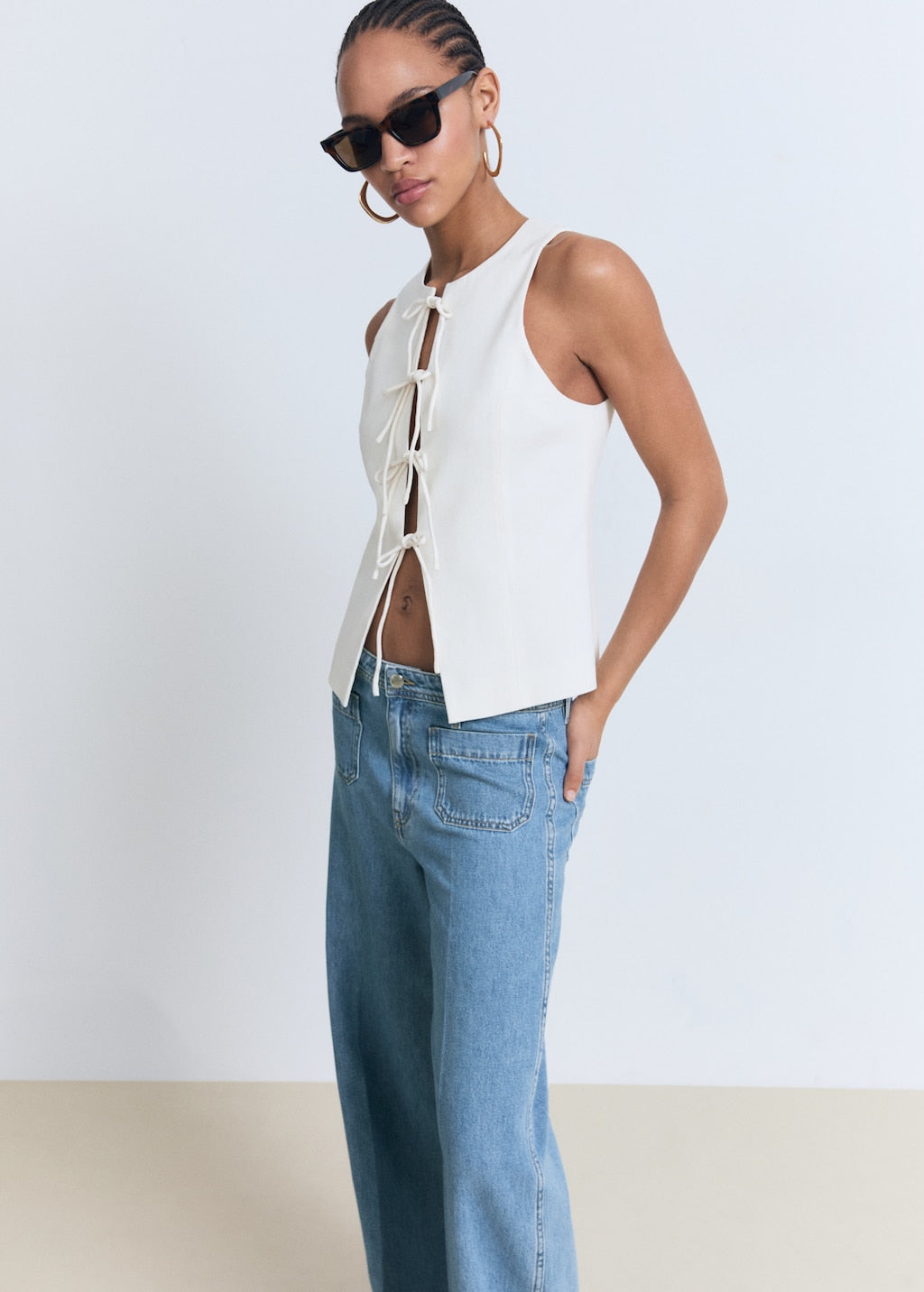 MANGO EMMA 17001208-TM MANGO WOMEN DENIM JEANS