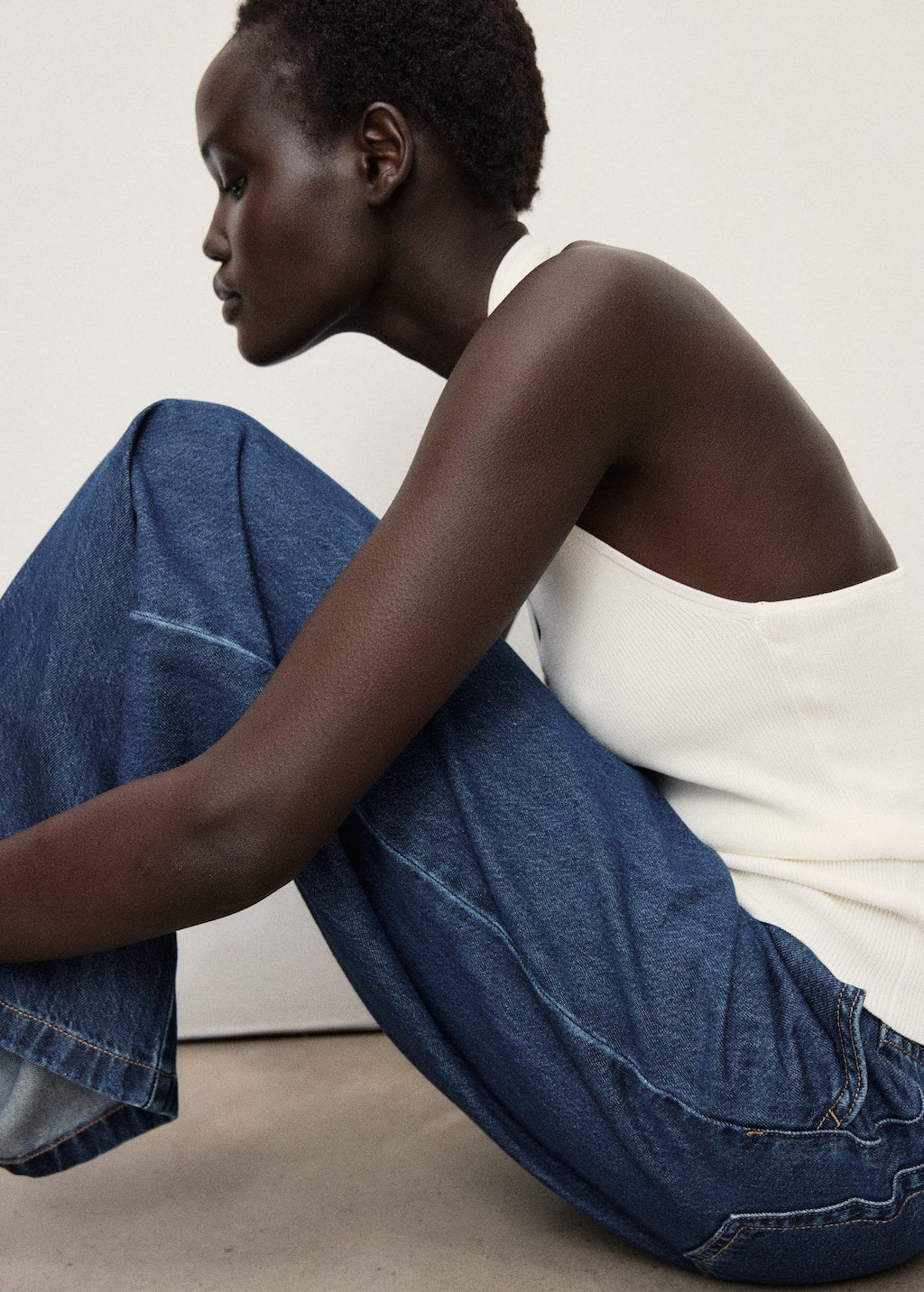 MANGO ONA 17001212-TS MANGO WOMEN DENIM JEANS