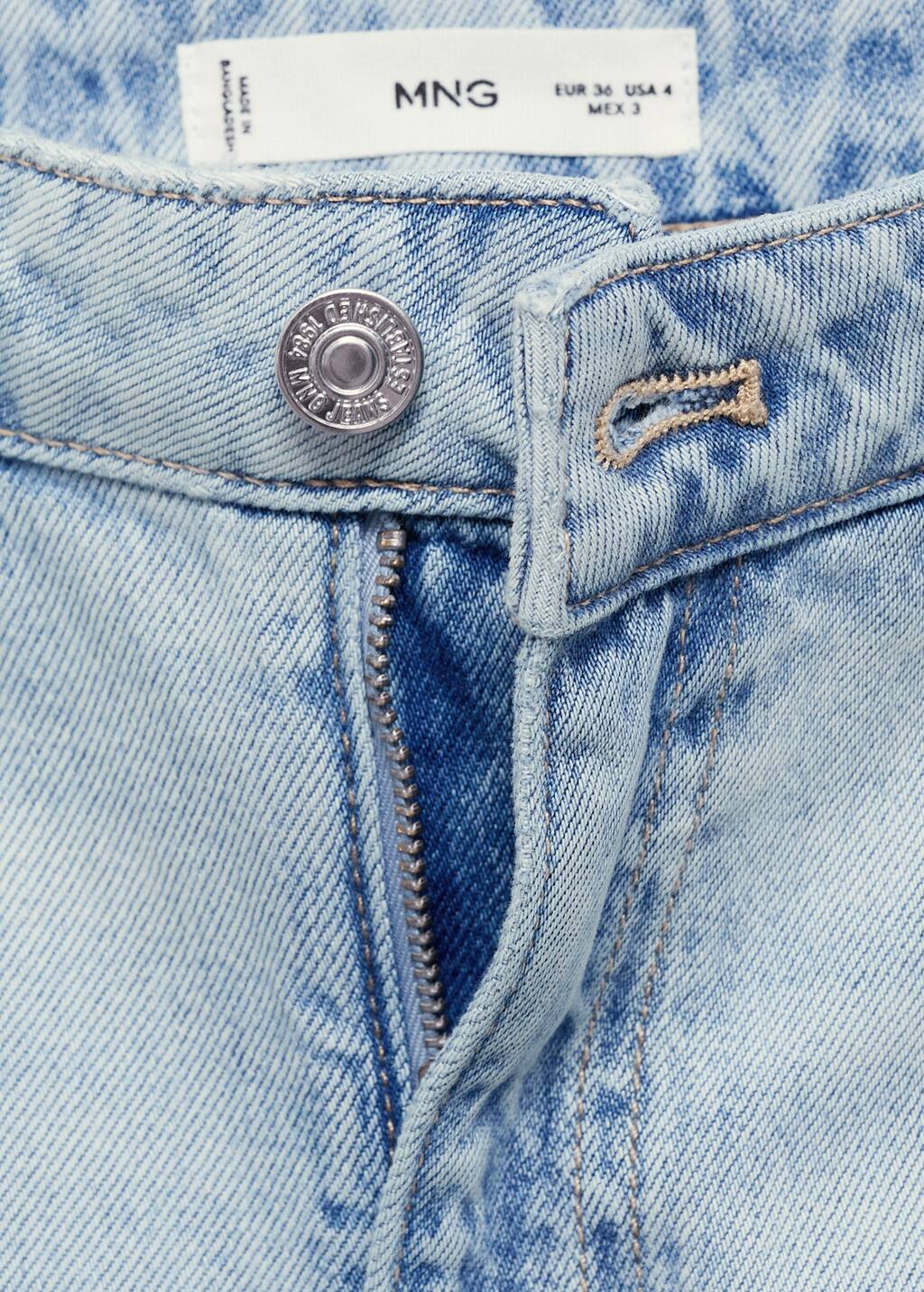 MANGO IVANNA 17001232-TC MANGO WOMEN DENIM JEANS
