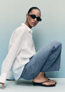 MANGO CATHERIN 17001238-TM MANGO WOMEN DENIM JEANS-4