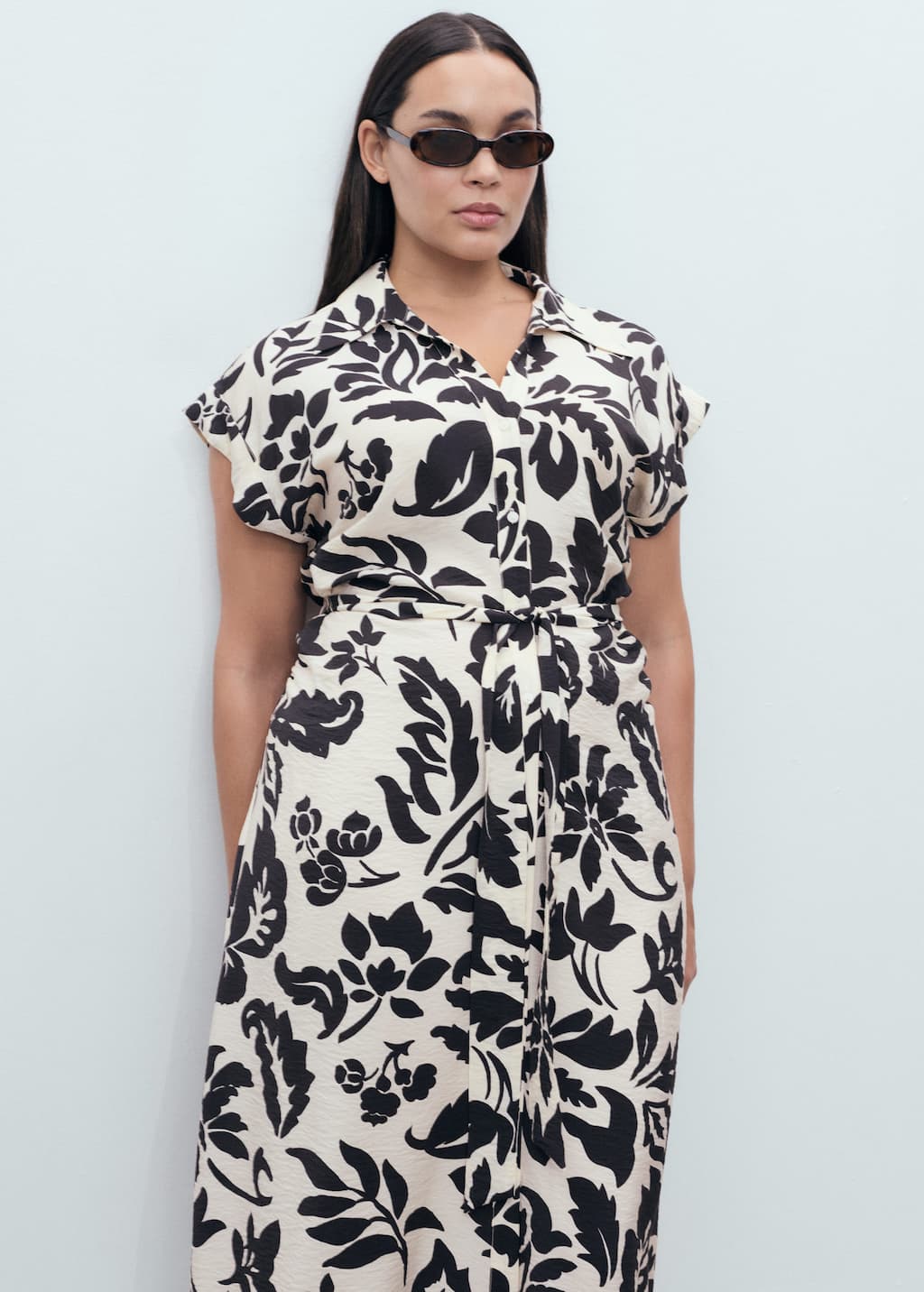 MANGO APPLE 17002538-02 MANGO WOMEN DRESS FULL LENGTH