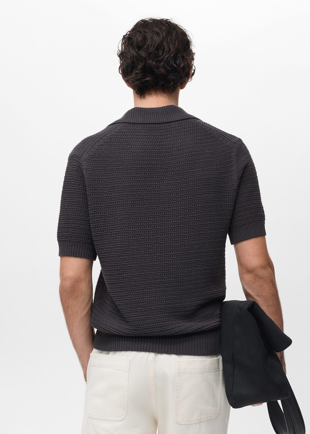 MANGO SPLASH 17002908-95 MANGO MAN POLO SHIRT