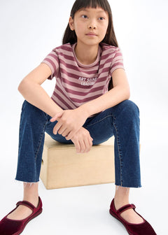 MANGO LEADER 17003286-85 MANGO KIDS GIRL T-SHIRT SHORT SLEEVE