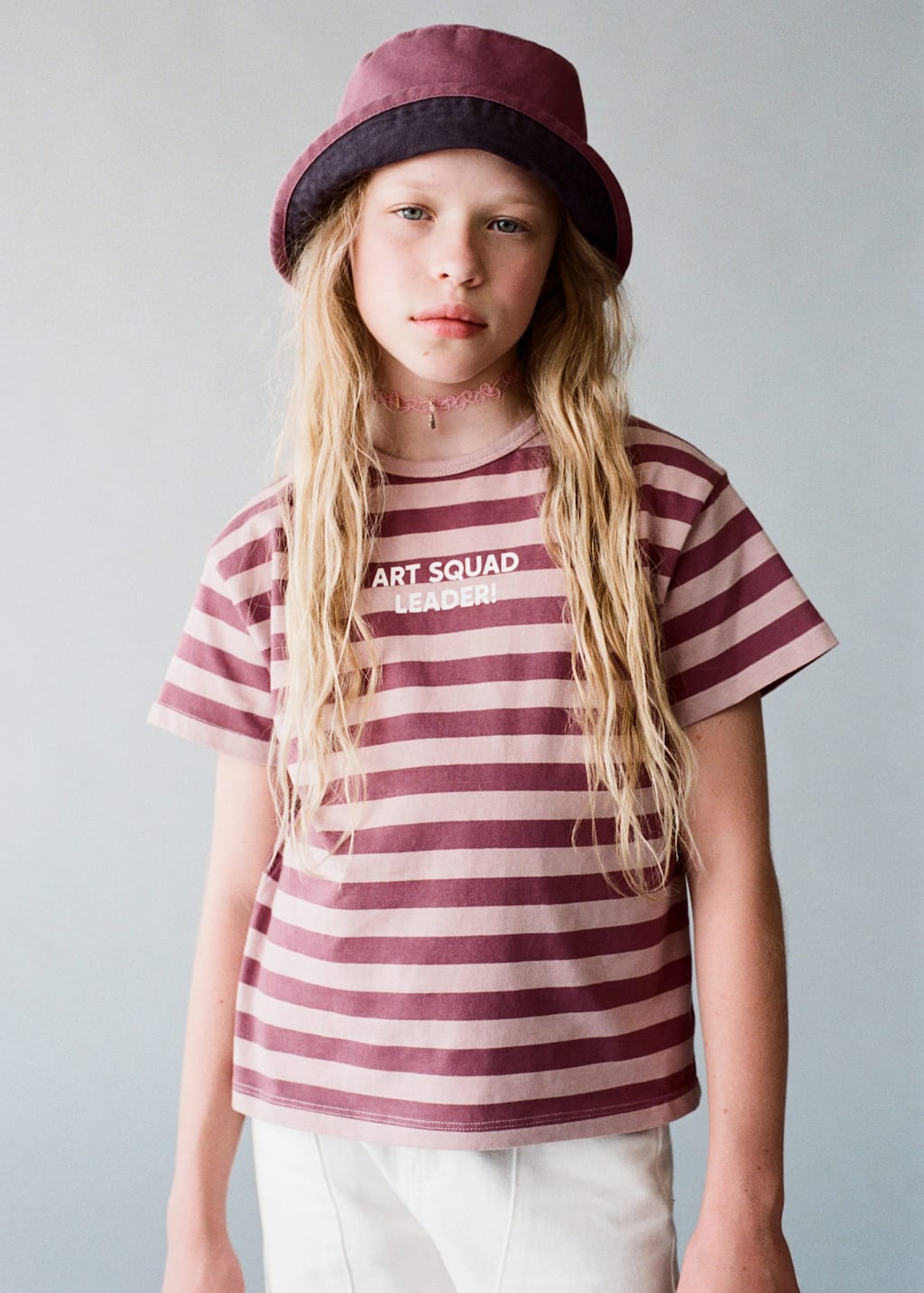 MANGO LEADER 17003286-85 MANGO KIDS GIRL T-SHIRT SHORT SLEEVE