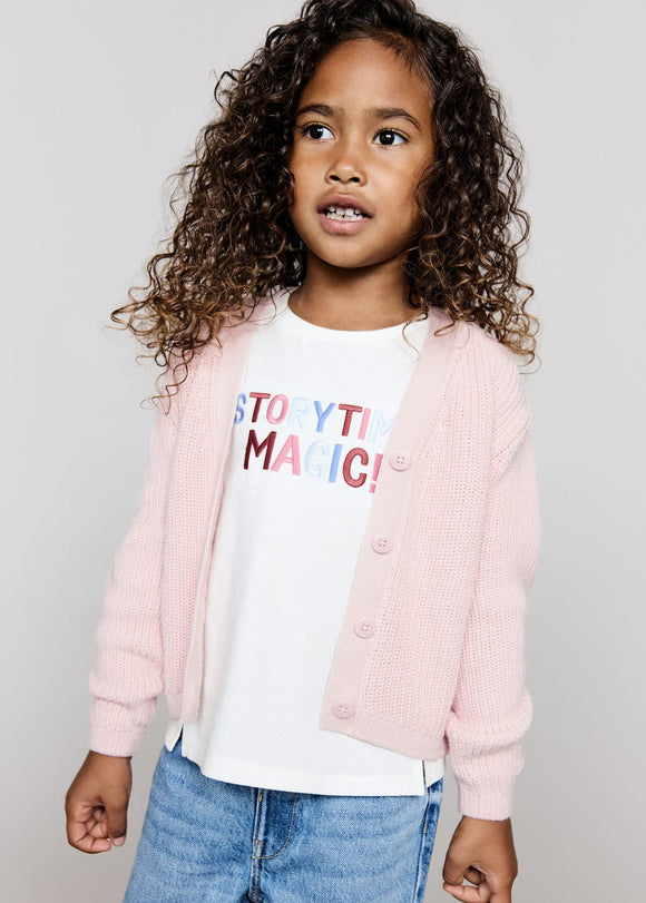 MANGO MAGIC 17003287-02 MANGO KIDS BABY GIRL T-SHIRT SHORT SLEEVE