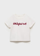 MANGO INSPIRE 17003290-02 MANGO KIDS GIRL T-SHIRT SHORT SLEEVE-1
