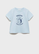 MANGO CEREAL 17003293-50 MANGO KIDS GIRL T-SHIRT SHORT SLEEVE-1