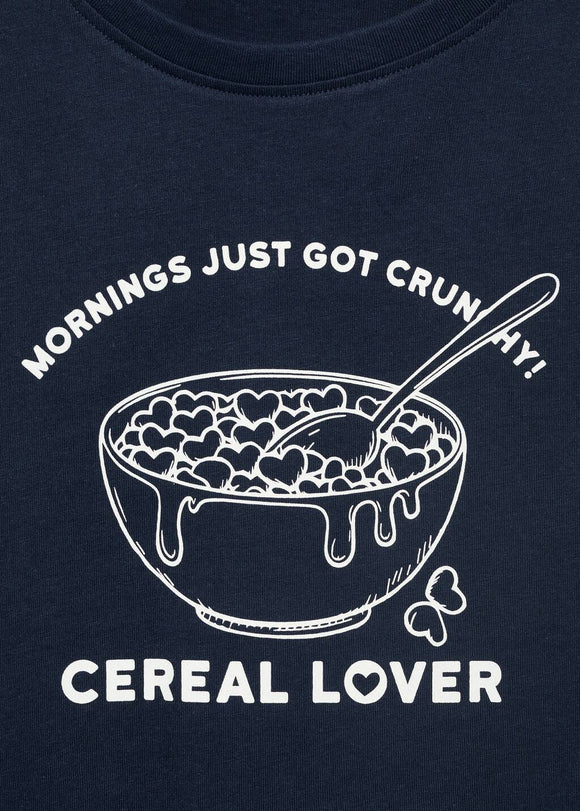 MANGO CEREAL 17003293-56 MANGO KIDS GIRL T-SHIRT SHORT SLEEVE