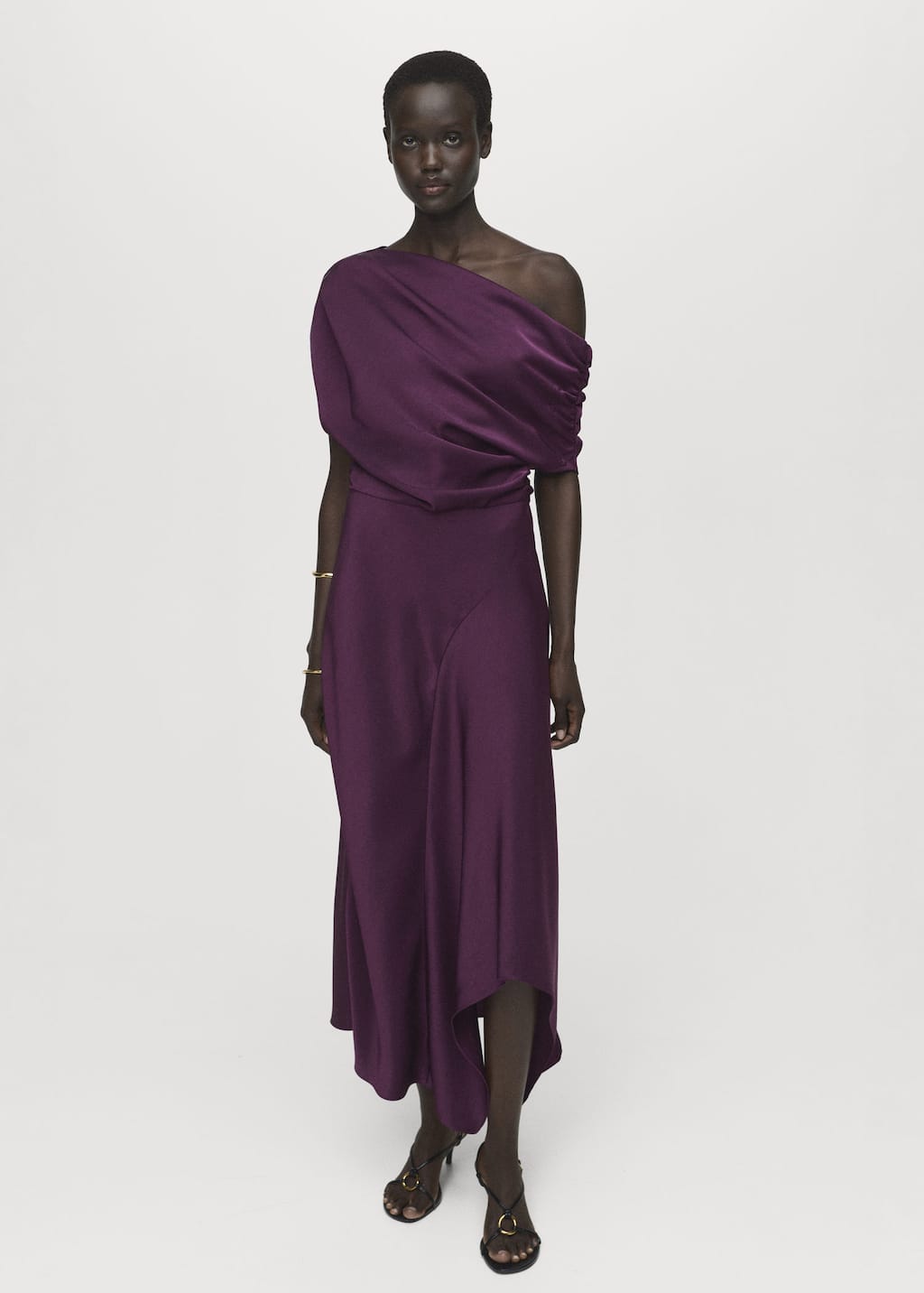MANGO MERY 17004091-65 MANGO WOMEN DRESS FULL LENGTH