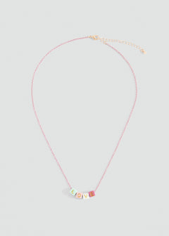 MANGO LETRI 17004125-OR MANGO KIDS GIRL NECKLACE