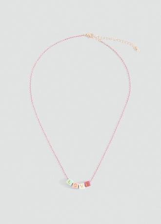 MANGO LETRI 17004125-OR MANGO KIDS GIRL NECKLACE