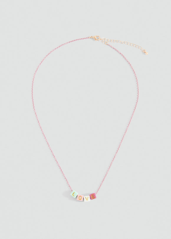 MANGO LETRI 17004125-OR MANGO KIDS GIRL NECKLACE