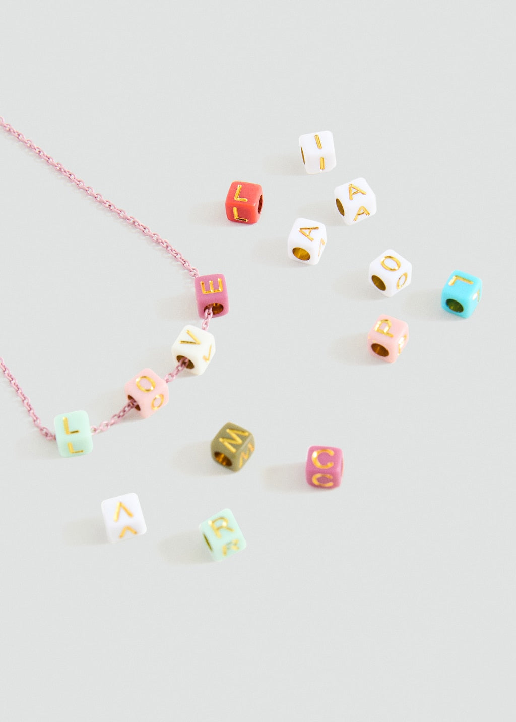 MANGO LETRI 17004125-OR MANGO KIDS GIRL NECKLACE
