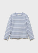 MANGO STRIPES 17004429-52 MANGO KIDS BABY GIRL T-SHIRT LONG SLEEVE-4