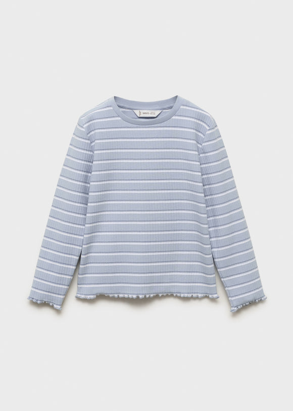 MANGO STRIPES 17004429-52 MANGO KIDS BABY GIRL T-SHIRT LONG SLEEVE
