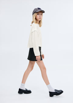 MANGO SHOULD 17004433-02 MANGO KIDS GIRL T-SHIRT LONG SLEEVE