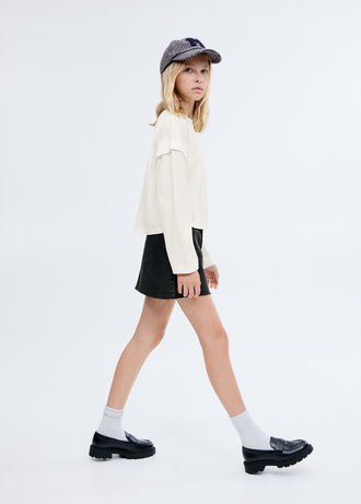 MANGO SHOULD 17004433-02 MANGO KIDS GIRL T-SHIRT LONG SLEEVE