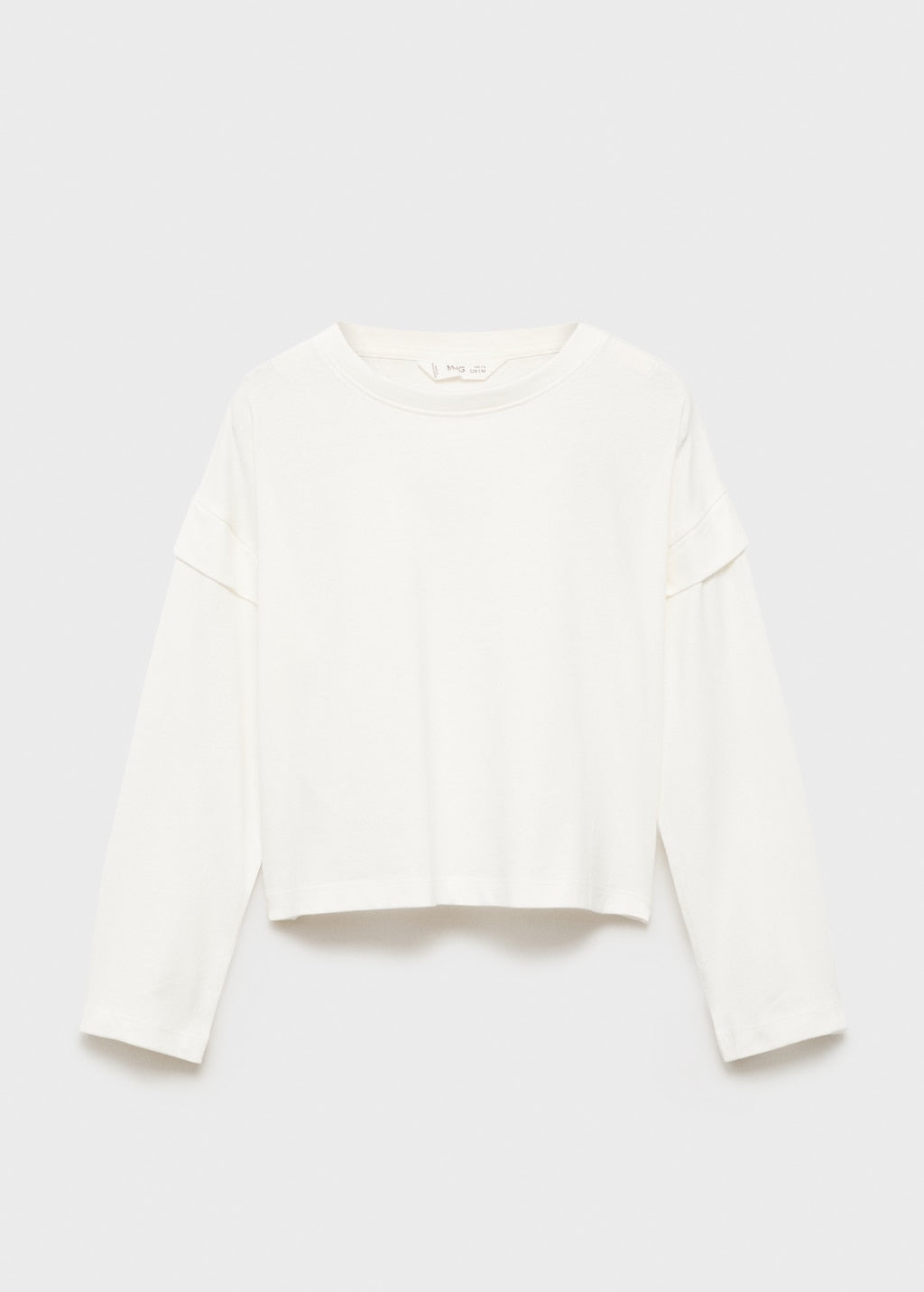 MANGO SHOULD 17004433-02 MANGO KIDS GIRL T-SHIRT LONG SLEEVE