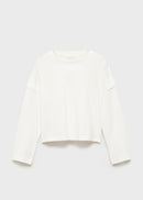 MANGO SHOULD 17004433-02 MANGO KIDS GIRL T-SHIRT LONG SLEEVE-3