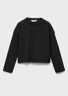 MANGO SHOULD 17004433-99 MANGO KIDS GIRL T-SHIRT SHORT SLEEVE