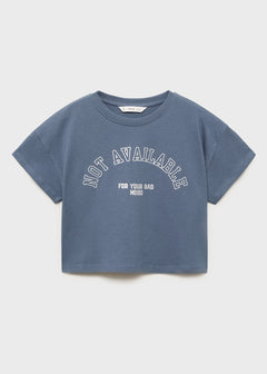 MANGO MOOD 17004438-54 MANGO KIDS GIRL T-SHIRT SHORT SLEEVE