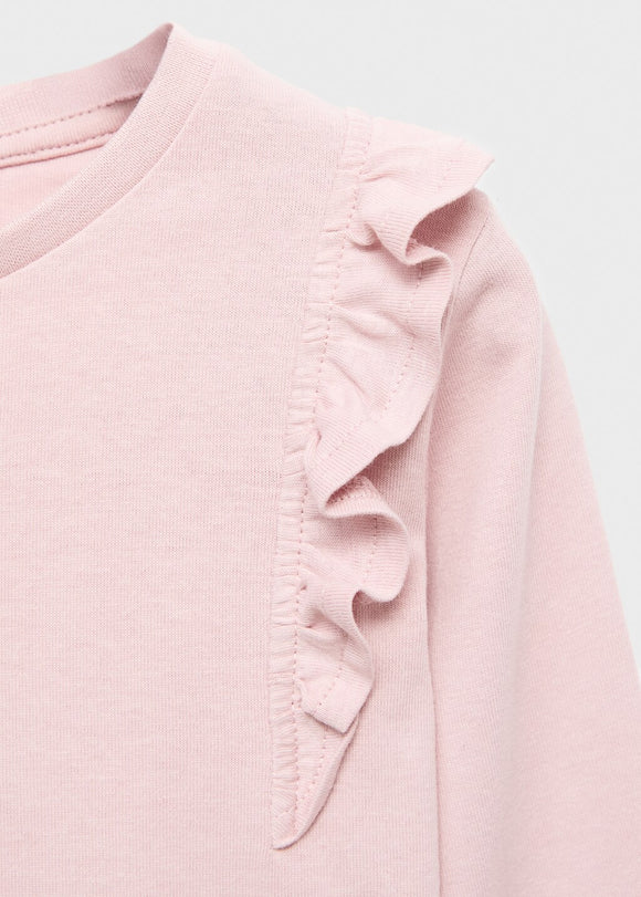 MANGO ITALY 17005164-85 MANGO KIDS BABY GIRL T-SHIRT LONG SLEEVE