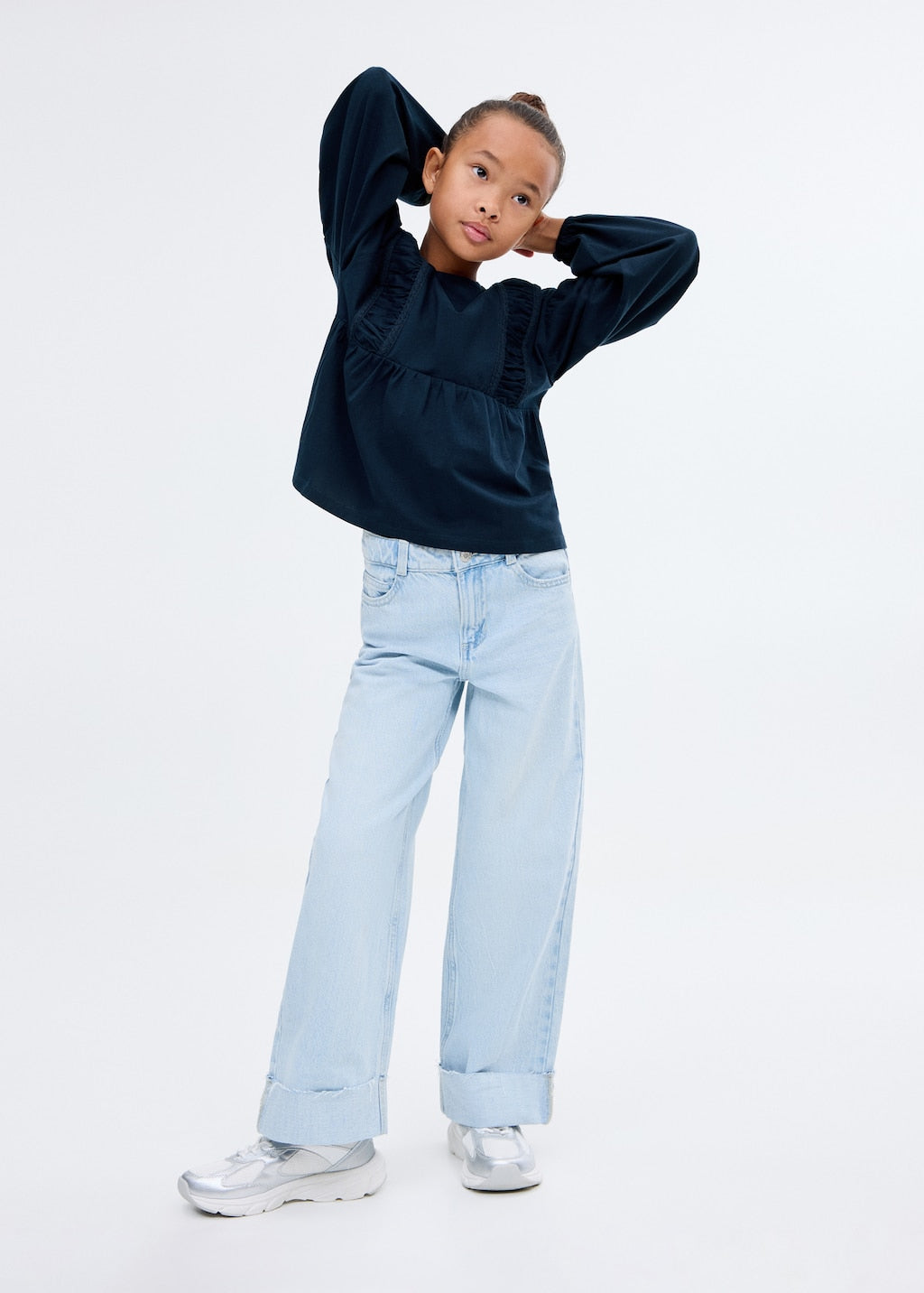 MANGO ENTRE 17005167-56 MANGO KIDS GIRL T-SHIRT SHORT SLEEVE