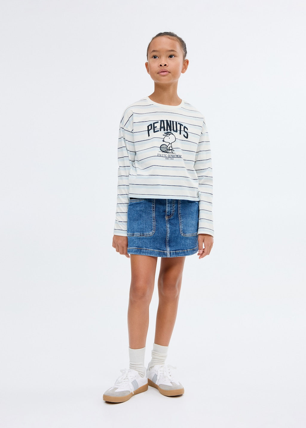MANGO SYSTRIPE 17005171-50 MANGO KIDS GIRL T-SHIRT SHORT SLEEVE