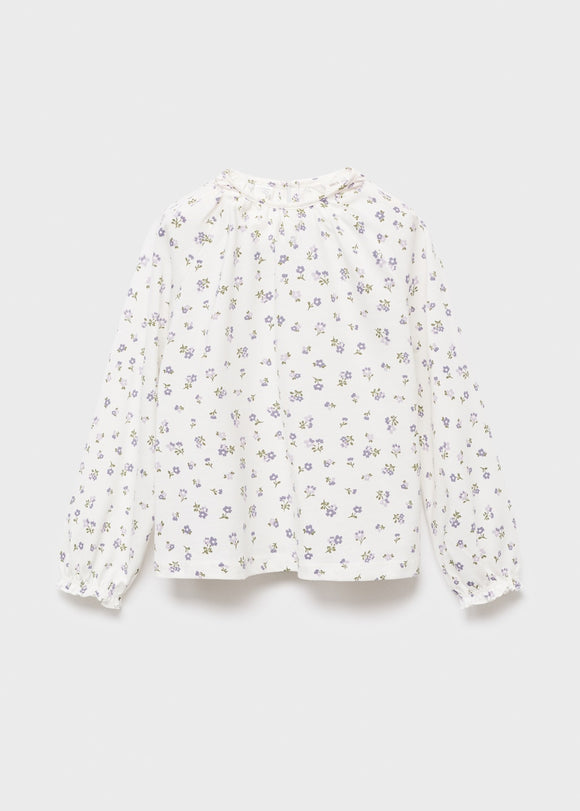 MANGO BOUQUET 17005173-02 MANGO KIDS BABY GIRL T-SHIRT LONG SLEEVE