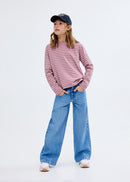 MANGO STRIPES 17005177-85 MANGO KIDS GIRL T-SHIRT LONG SLEEVE-1