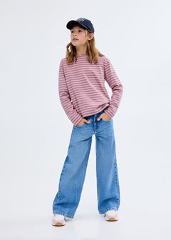 MANGO STRIPES 17005177-85 MANGO KIDS GIRL T-SHIRT LONG SLEEVE