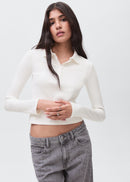 MANGO POLO 17005179-02 MANGO KIDS GIRL T-SHIRT LONG SLEEVE-2