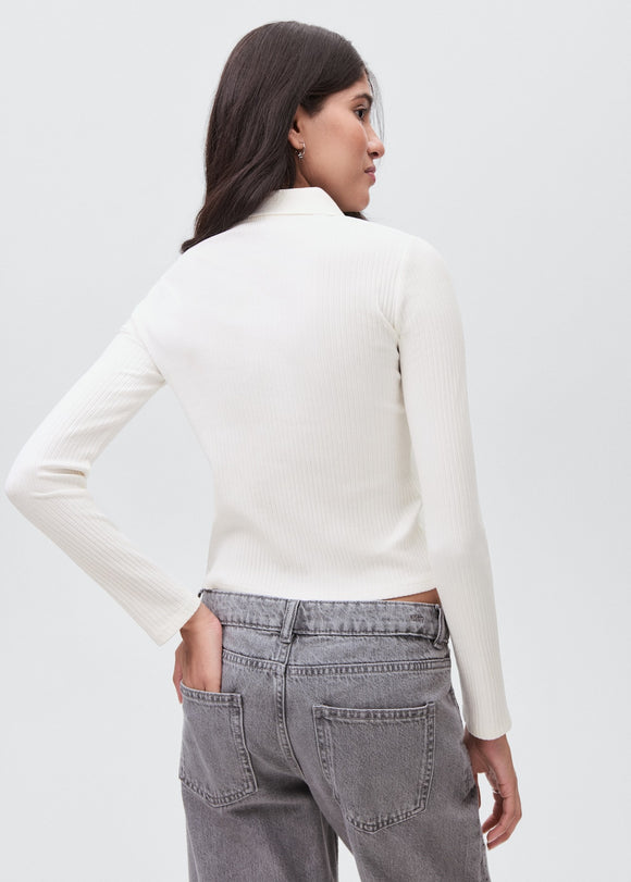 MANGO POLO 17005179-02 MANGO KIDS GIRL T-SHIRT LONG SLEEVE