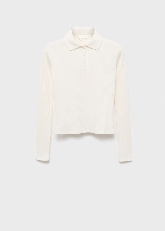 MANGO POLO 17005179-02 MANGO KIDS GIRL T-SHIRT LONG SLEEVE