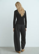 MANGO BUTTON 17005853-99 MANGO WOMEN SWEATER-3