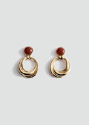 MANGO SALOME 17006002-OR MANGO WOMEN EAR RING-1