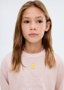 MANGO LEOPARD 17006341-85 MANGO KIDS GIRL T-SHIRT LONG SLEEVE-3