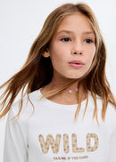 MANGO WILD 17006344-02 MANGO KIDS GIRL T-SHIRT LONG SLEEVE-2