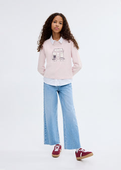 MANGO SHOP 17006346-68 MANGO KIDS GIRL T-SHIRT LONG SLEEVE