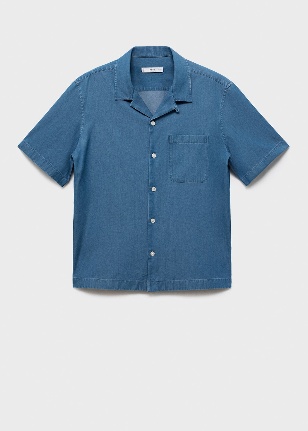 MANGO CHAMBREH-H 17006742-54 MANGO MAN SHIRT SHORT SLEEVE