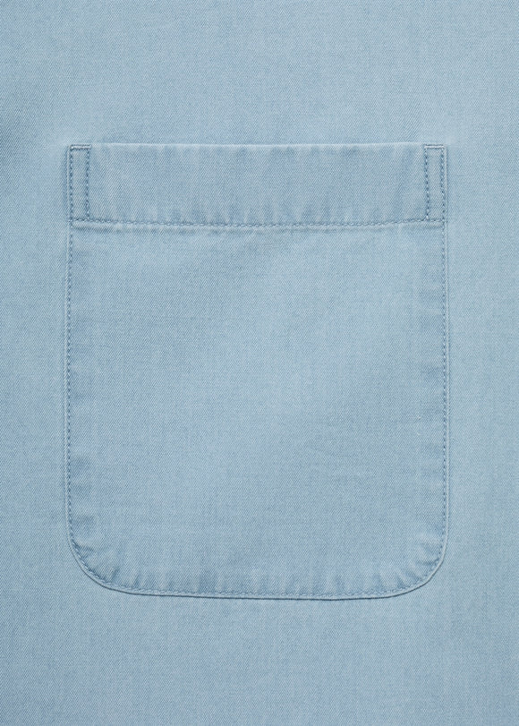 MANGO CHAMBREH-H 17006742-TC MANGO MAN SHIRT SHORT SLEEVE