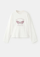 MANGO BLOOM 17007773-02 MANGO KIDS GIRL T-SHIRT LONG SLEEVE-1