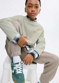 MANGO PUNTO 17007782-48 MANGO KIDS BOY T-SHIRT LONG SLEEVE